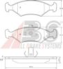FORD 1064763 Brake Pad Set, disc brake